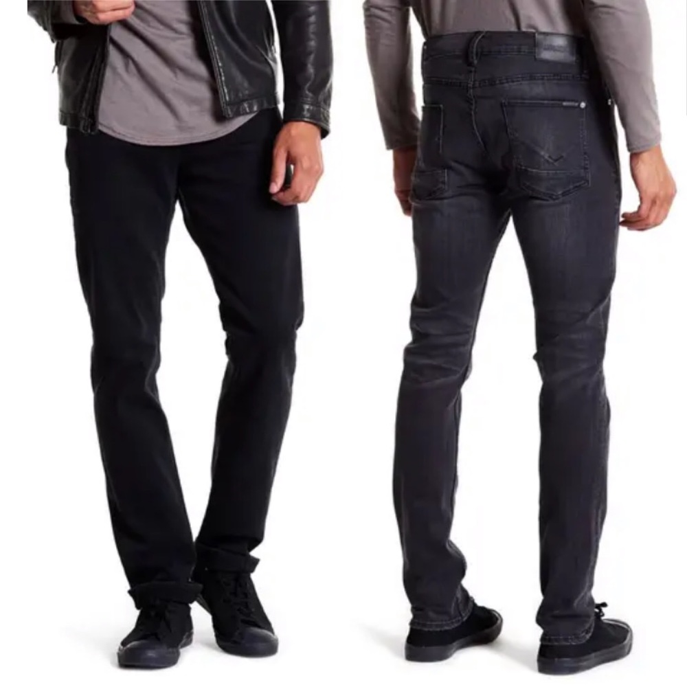 HUDSON Jeans Men’s Sartor Relaxed Skinny Jeans - Picture 1 of 11
